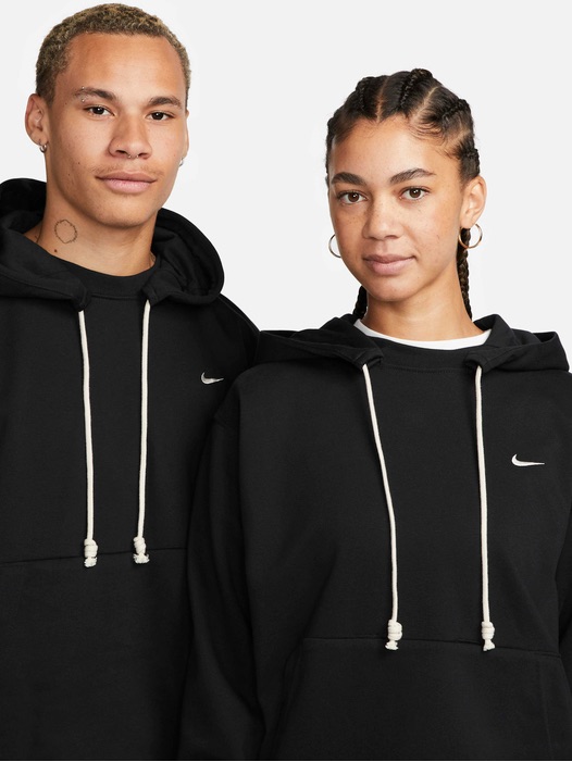 Nike Standard Issue Dri-Fit Black Pullover Hoodie W/ Pockets Men's M